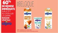 Boisson végétale Alpro / Velouté aux fruits mixés Danone