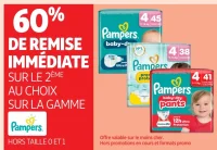 Couches et culottes Pampers