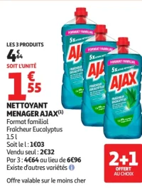 Nettoyant ménager Ajax