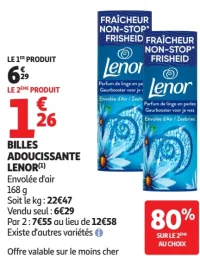 Billes adoucissante Lenor