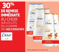 Gels douches Dove