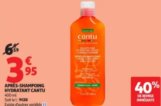 Après-shampoing hydratant Cantu