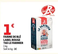 Farine de Blé Label Rouge T65 Le Farinier