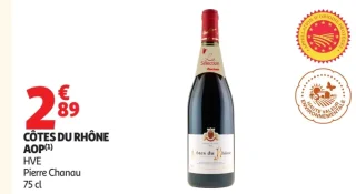 Côtes du Rhône AOP HVE Pierre Chanau