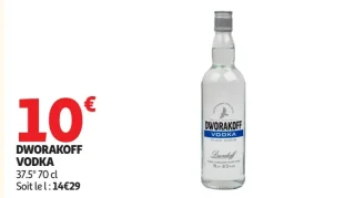 Dworakoff Vodka 37.5°