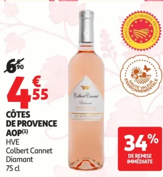 Côtes de Provence AOP Colbert Cannet Diamant