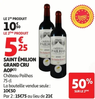 Saint-Émilion Grand Cru AOP Château Pailhas