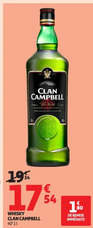 WHISKY CLAN CAMPBELL