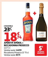 APÉRITIF APEROL + RICCADONNA PROSECCO