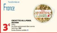 CREVETTES AIL & PERSIL AUCHAN