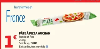 PÂTE À PIZZA AUCHAN