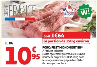Porc: Filet mignon entier