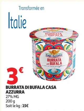 Burrata di bufala Casa Azzurra