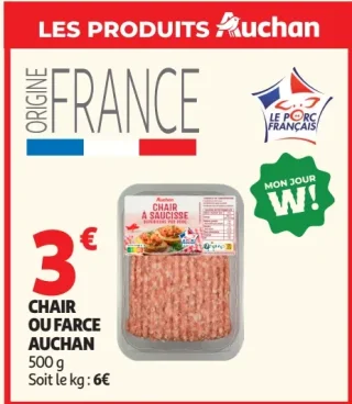 Chair ou farce Auchan