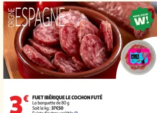 Fuet Ibérique Le Cochon Futé