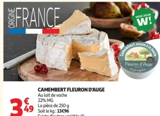Camembert Fleuron d'Auge