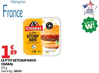 Le P'tit Ketchup Mayo Charal