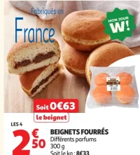 Beignets fourrés