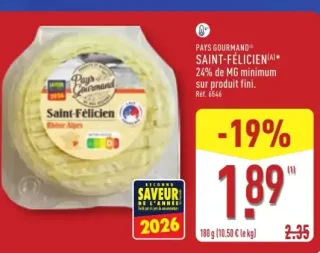 Pays Gourmand Saint-Félicien AOP