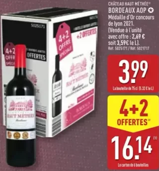 CHÂTEAU HAUT MÉTHÉE Bordeaux AOP