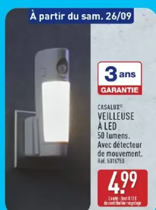 Casalux Veilleuse à LED