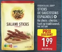 Tesoros del Sur Sticks de saucissons espagnols