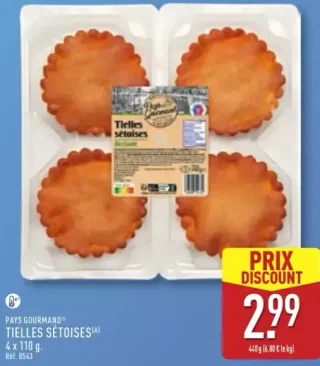 Tielles Sétoises Pays Gourmand