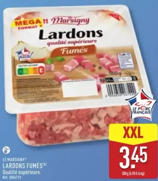 Lardons Fumés XXL Le Marsigny