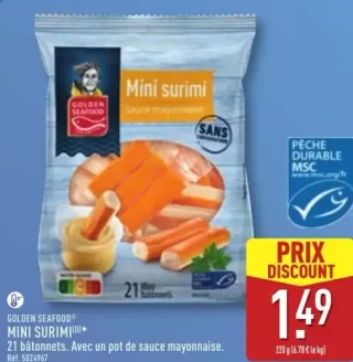 GOLDEN SEAFOOD® MINI SURIMI(D)*