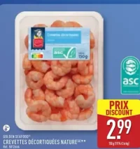 GOLDEN SEAFOOD® CREVETTES DÉCORTIQUÉES NATURE(A)**