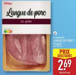 LE MARSIGNY® LANGUE DE PORC(A)