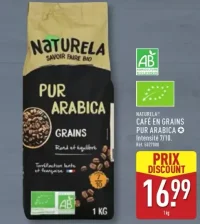 NATURELA® CAFÉ EN GRAINS PUR ARABICA