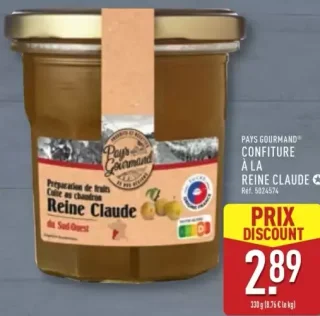 Pays Gourmand Confiture à la reine Claude