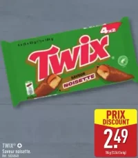 TWIX® Saveur noisette