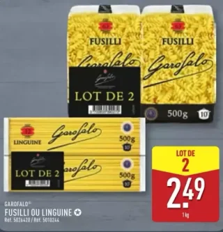 Garofalo Fusilli ou Linguine