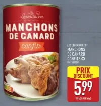 Les Légendaires Manchons de canard confits