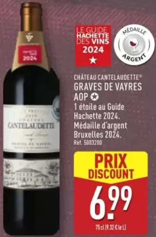 CH"TEAU CANTELAUDETTE&reg; GRAVES DE VAYRES AOP