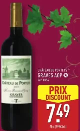 CH"TEAU DE PORTETS &reg; GRAVES AOP