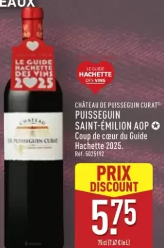 CH"TEAU DE PUISSEGUIN CURAT&reg; PUISSEGUIN SAINT-&Eacute;MILION AOP