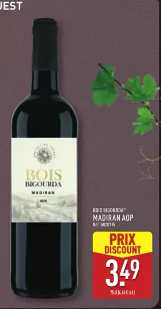 Madiran AOP Bois Bigourda