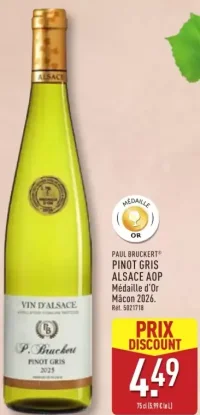 Paul Bruckert Pinot Gris Alsace AOP