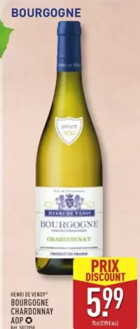 Henri de Venoy® Bourgogne Chardonnay AOP