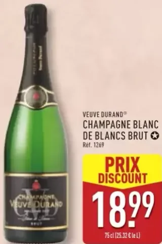 Veuve Durand Champagne Blanc de Blancs Brut
