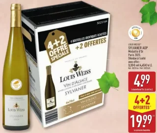 Louis Weiss Sylvaner AOP Vin d'Alsace