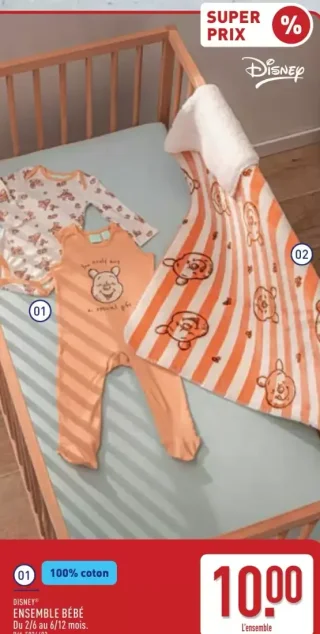 Ensemble Bébé Disney