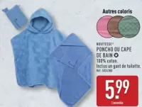 Poncho ou Cape de Bain Novitesse