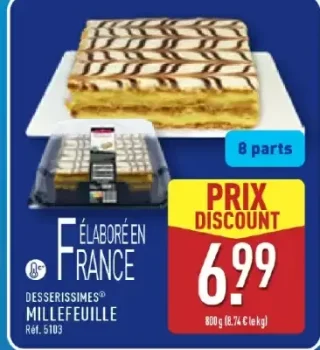 DESSERISSIMES® MILLEFEUILLE