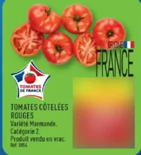 TOMATES CÔTELÉES ROUGES