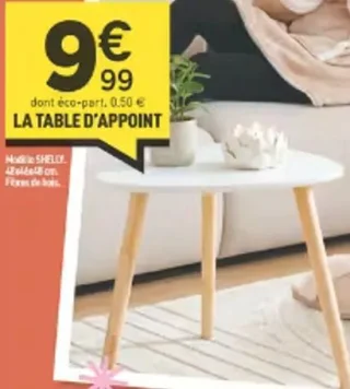 La Table d'Appoint Shelly