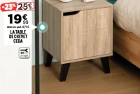 La table de chevet Ceda
